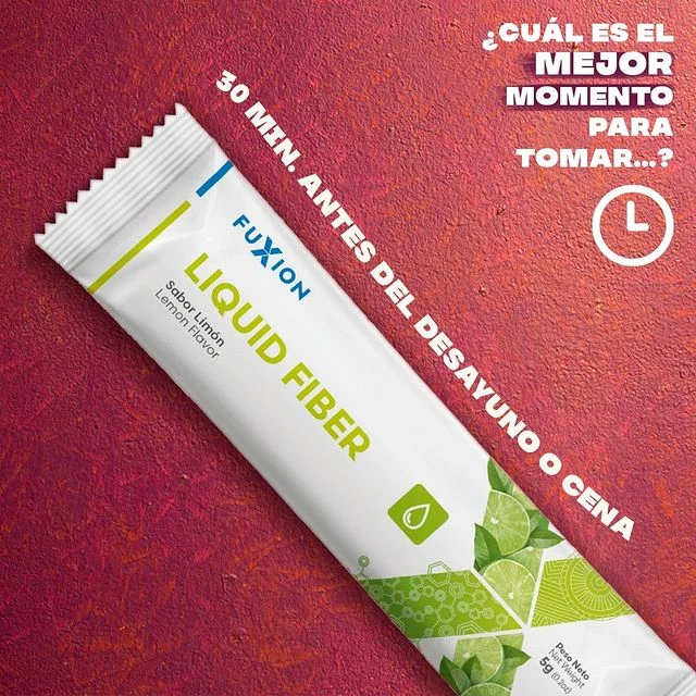 Cuándo tomar Liquid Fiber
