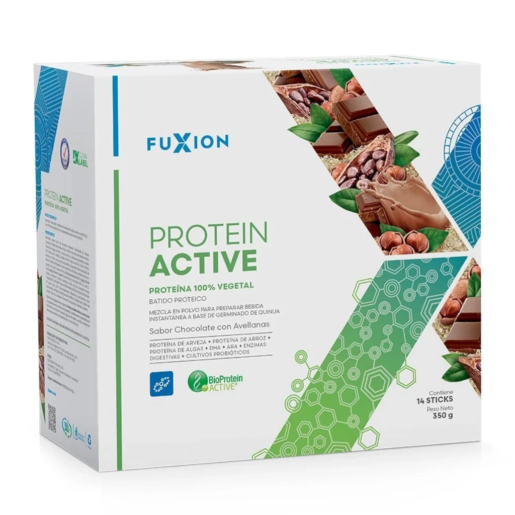 Protein Active Chocolate con Avellanas FuXion Chile Protein Active Chocolate con Avellanas FuXion Chile