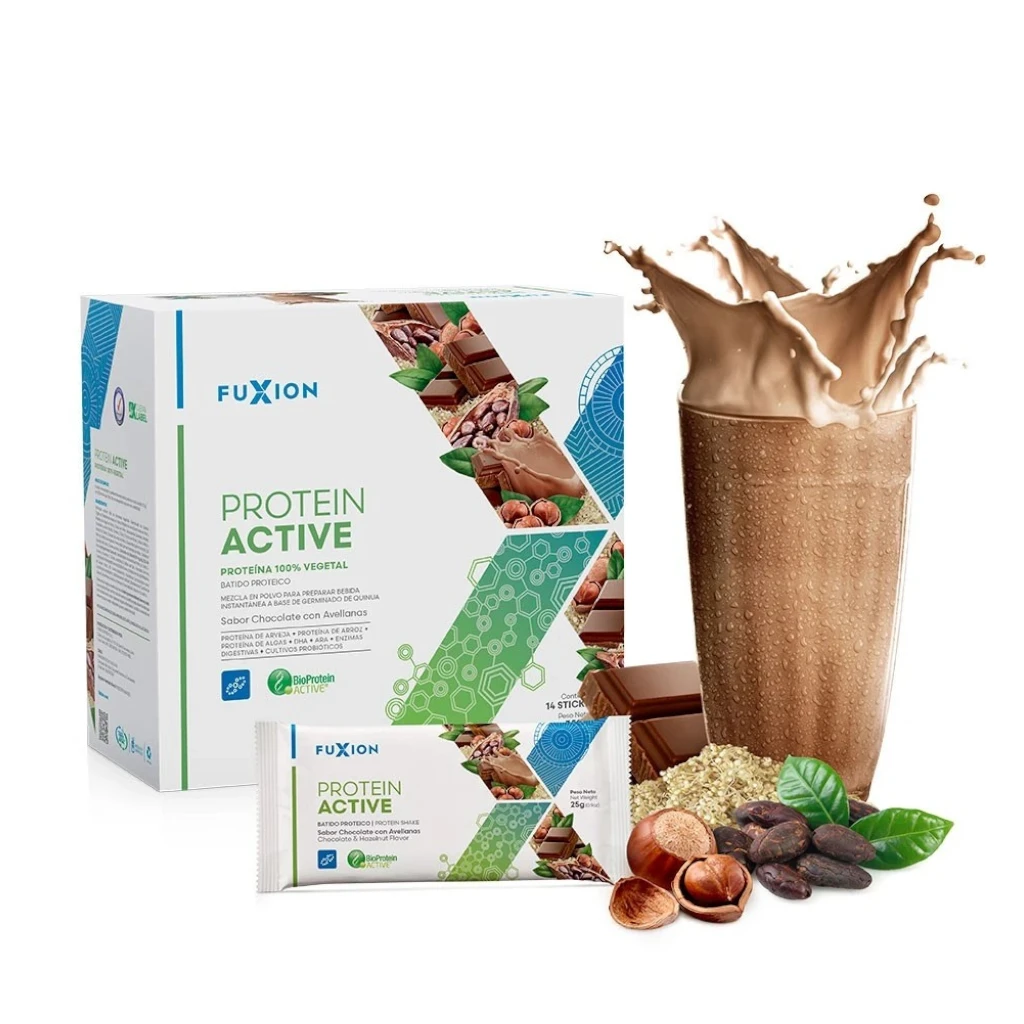 Protein Active Chocolate con Avellanas FuXion Chile Protein Active Chocolate con Avellanas FuXion Chile